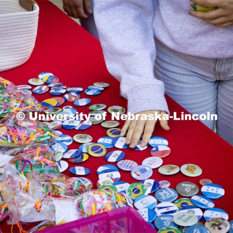 Fiesta on the green at the Nebraska Union Plaza. Fiesta on the Green is an annual Latino culture and heritage festival. October 5, 2023. Photo by Kristen Labadie / University Communication.